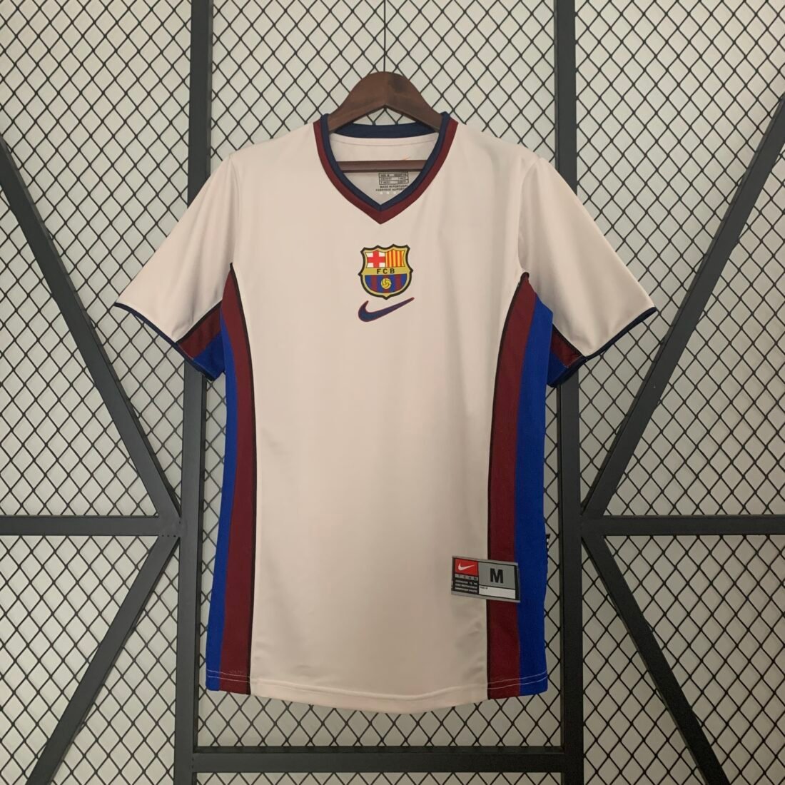 (98/99) Retro Barcelona Away Álbum S-2XL 1