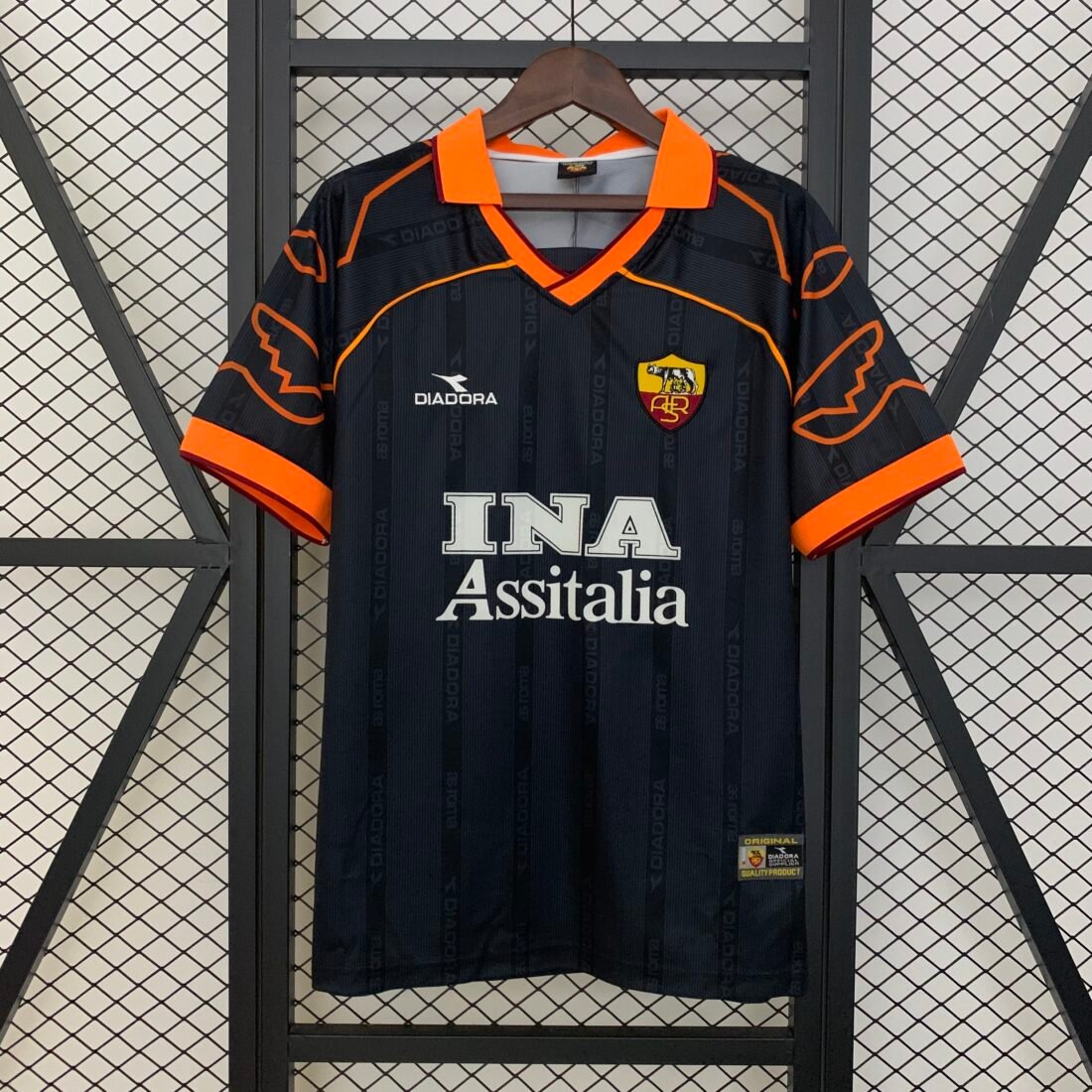 99/00 Roma Auswärts Retro Version S-2XL 14