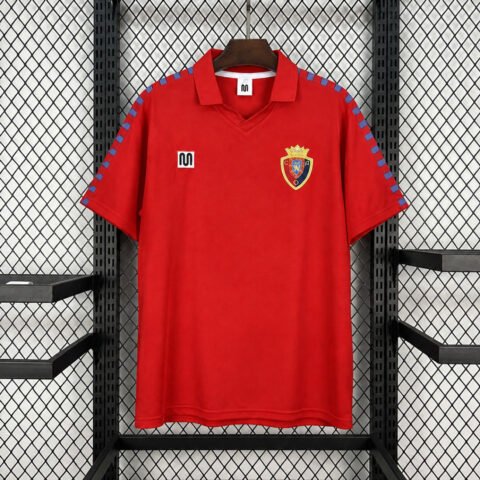(83/84) Osasuna Home Ca Retro Kit Vintage Shirtaaaajerseys Dropshipping Álbum S-2XL