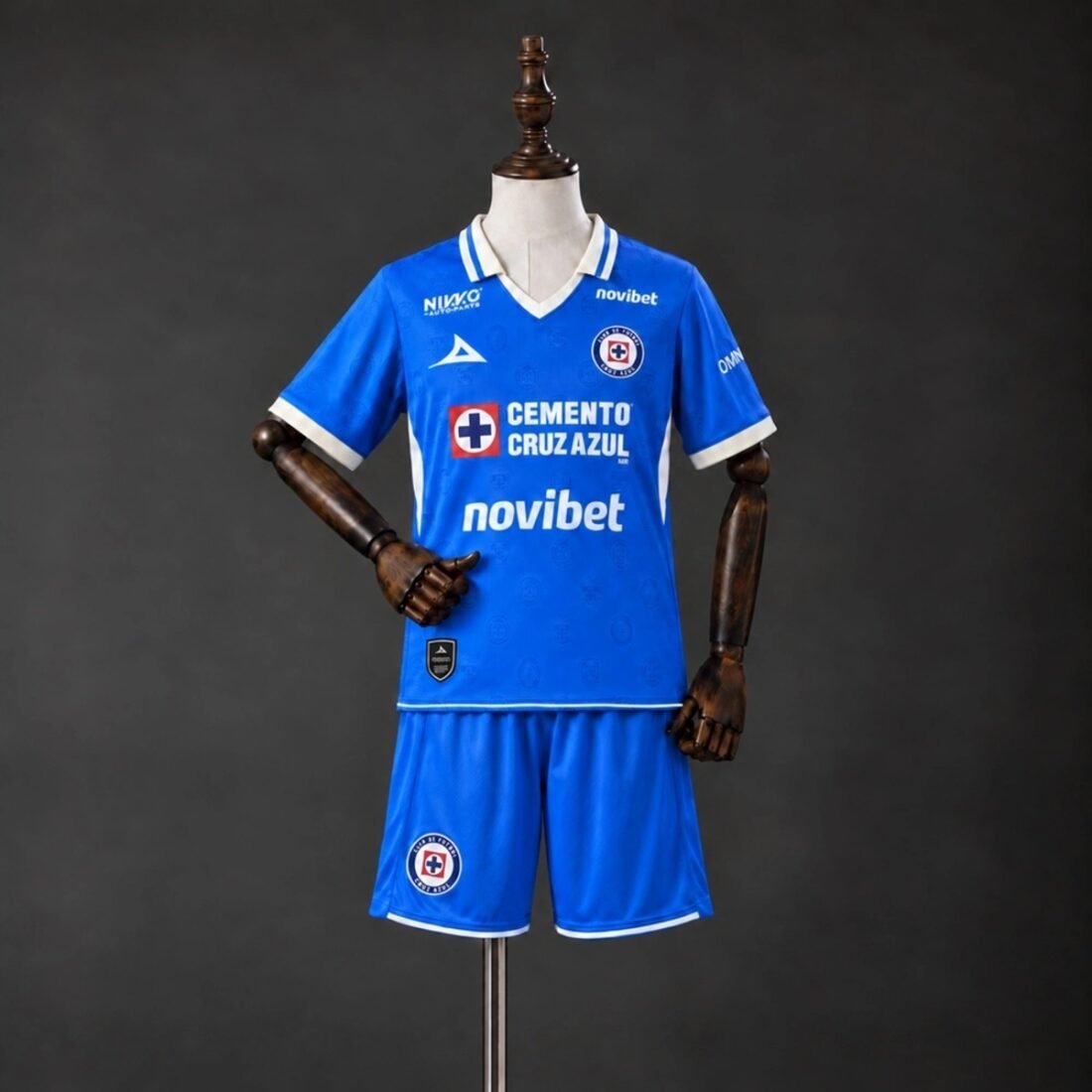 26/27 Cruz Azul Home Kit Kids 16-28 1