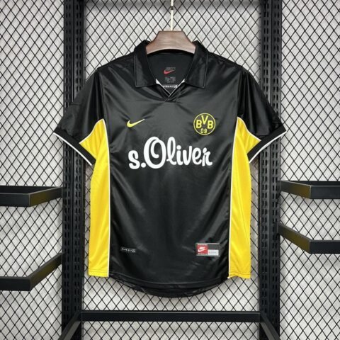 1998 Dortmund Visitante Camiseta Retro Version