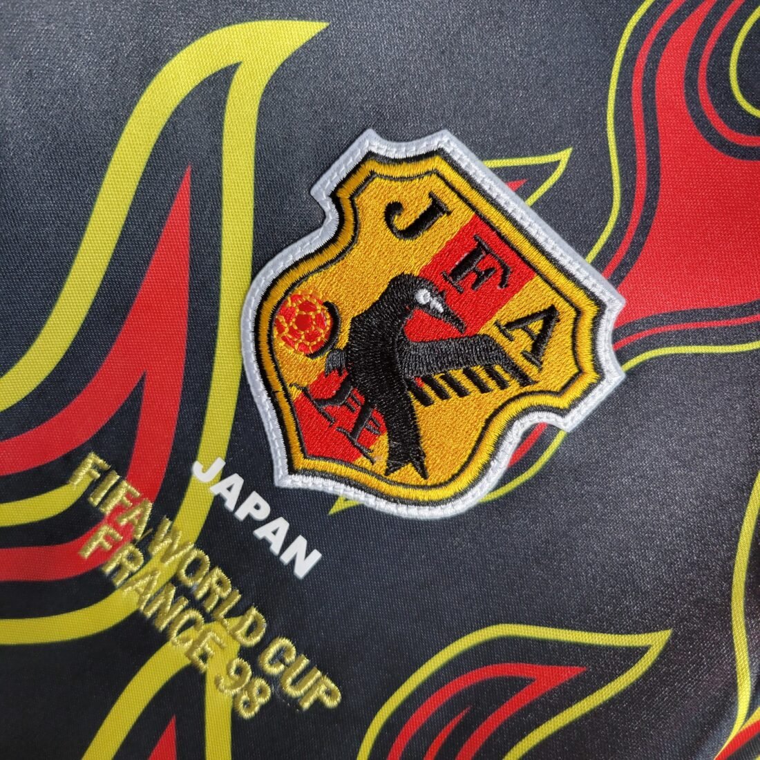 Retro 1998 Japanese Goalkeeper Red Flame Size S-XXL 8