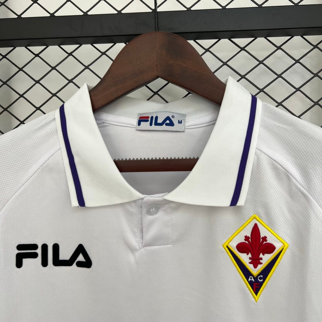 99/00 Fiorentina Away Retro Version S-2XL 6