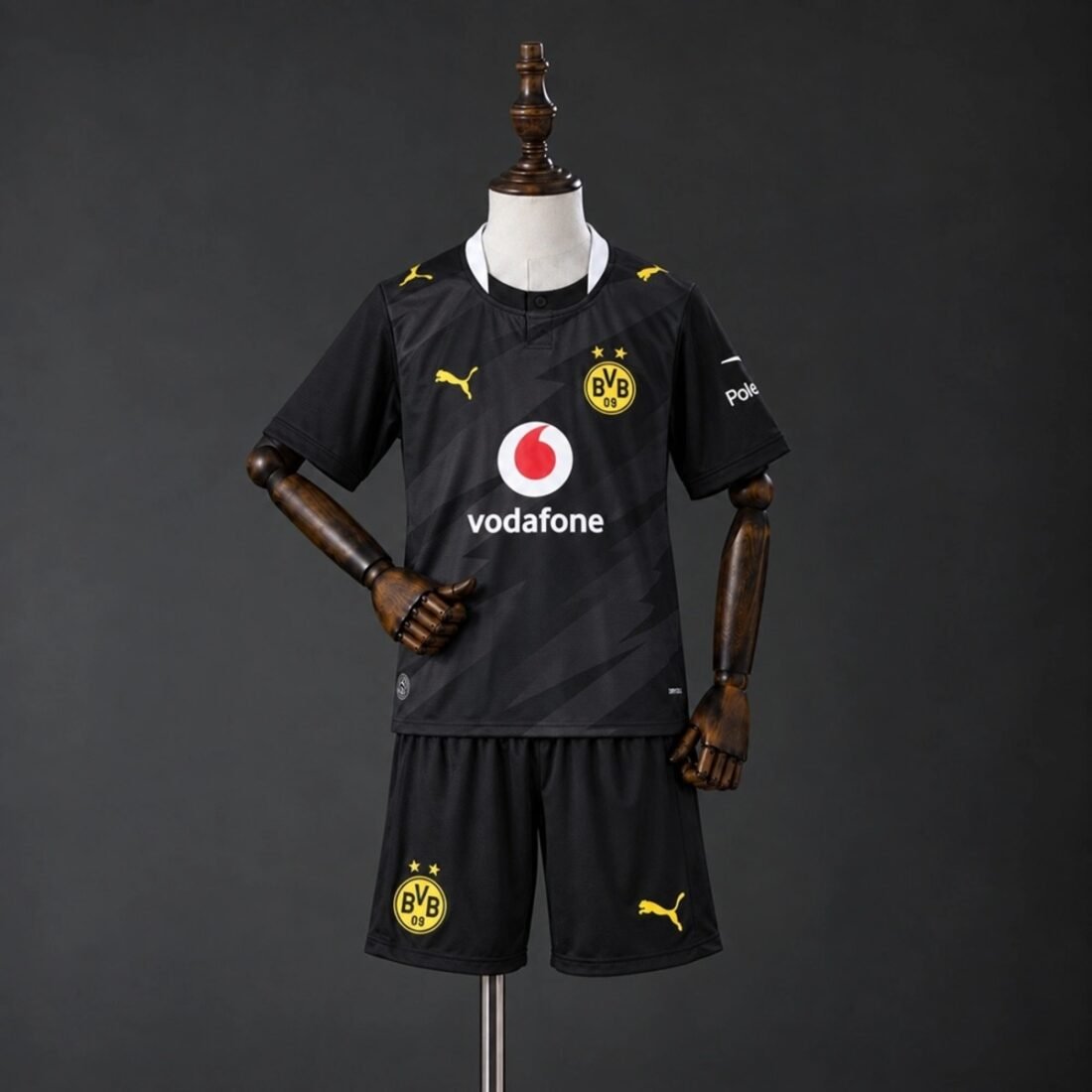 26/27 Dortmund Away Kit Kids 16-28 1