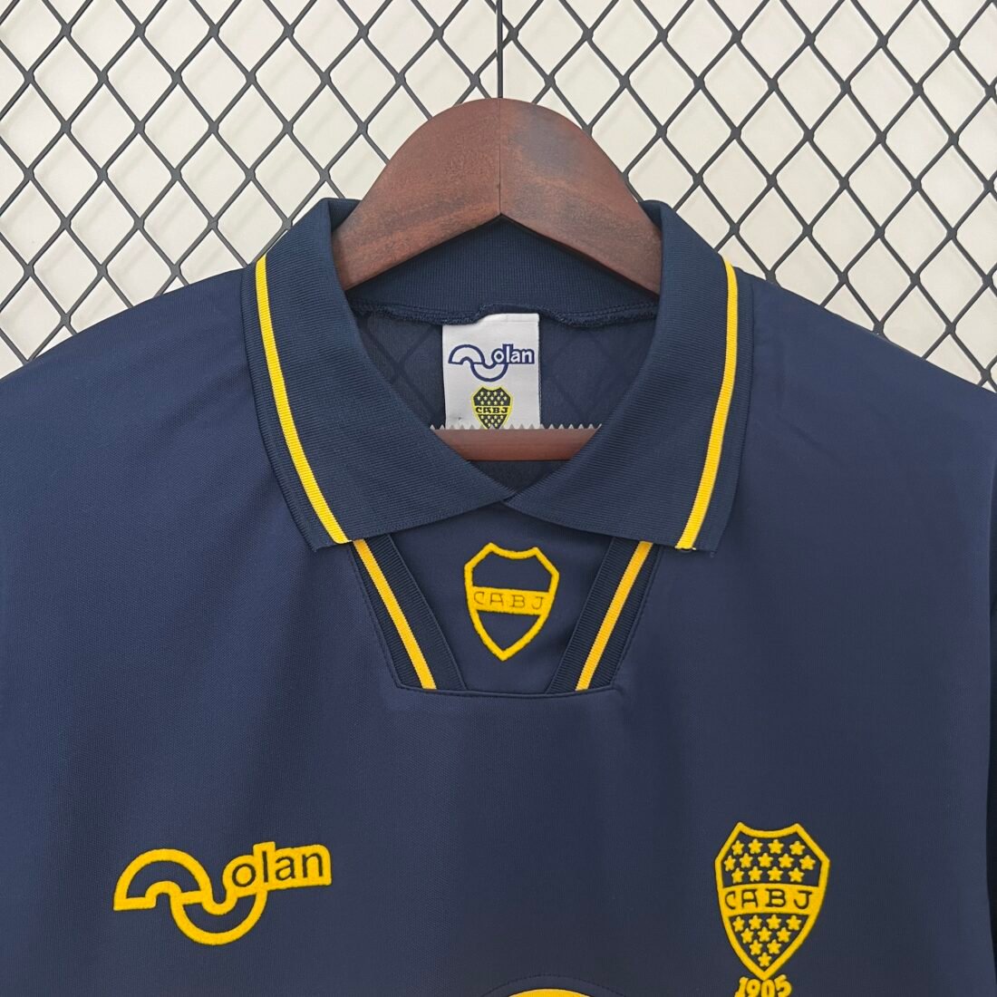 94/95 Boca Juniors Home Retro Version S-2XL 4