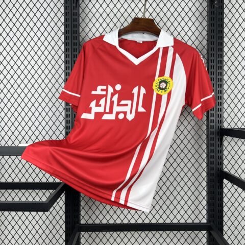 1986 Algeria Away Jersey Retro Version