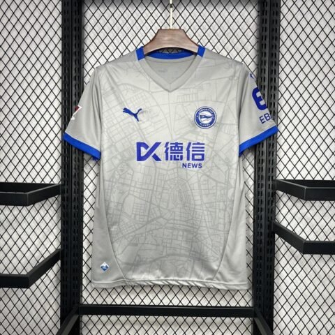 (24/25) Alaves Away Kit Football Wears Sport Aaaajersey Álbum