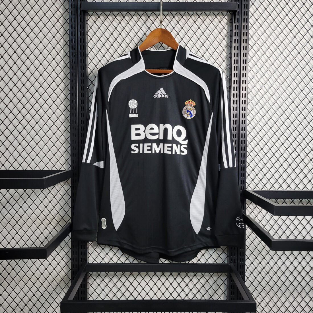 06/07 Real Madrid Long Sleeve Retro Version S-2XL 20