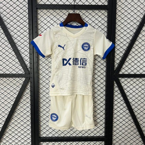(24/25) Alaves Away Kids Kits Kids Apparels Soccer Aaaajersey Álbum