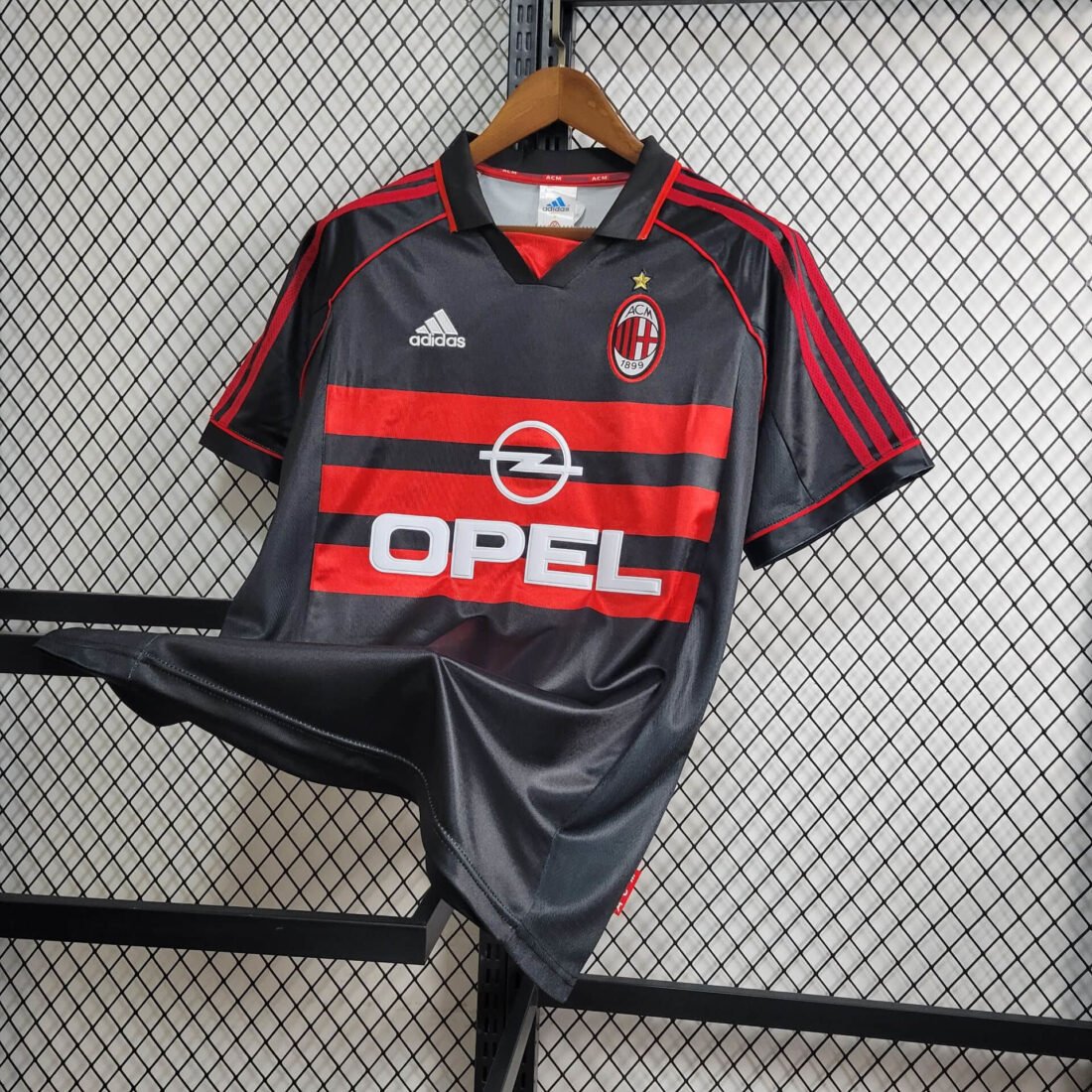98/99 AC Milan Retro Version S-2XL 3