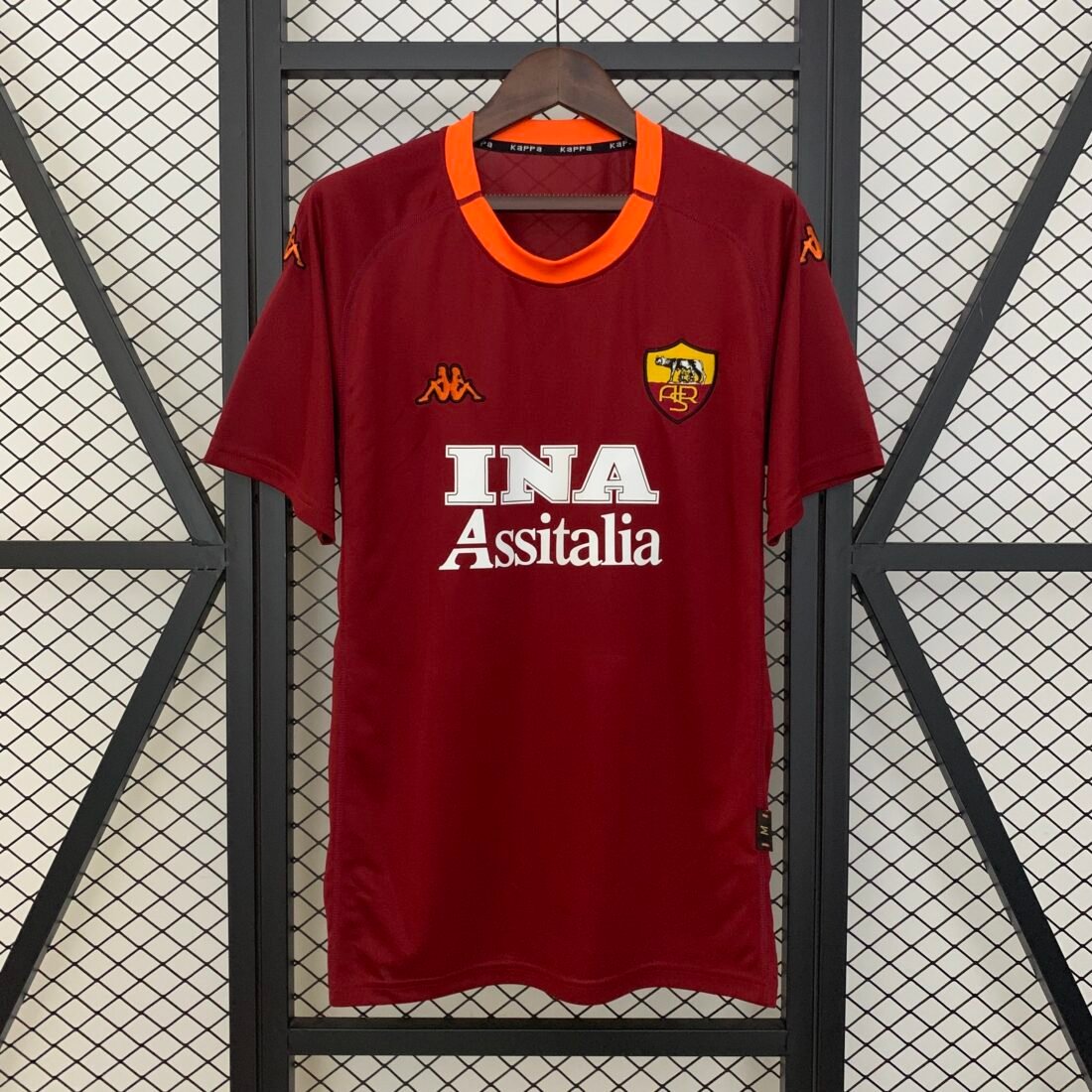 00/01 Roma Domicile Rétro Version S-2XL 8