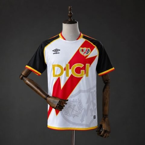 26/27 Rayo Vallecano Home Jersey Fan Version S-4XL