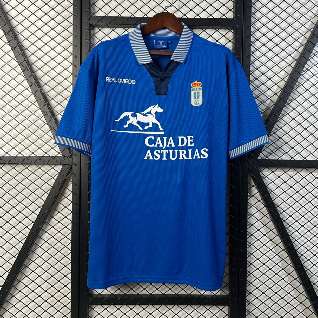 (96/97) Rétro Real Oviedo Domicile Álbum S-2XL 6