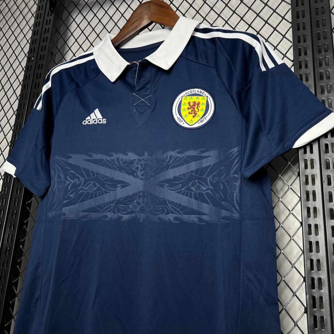 2012 Scotland Heim Trikot Retro Version 12