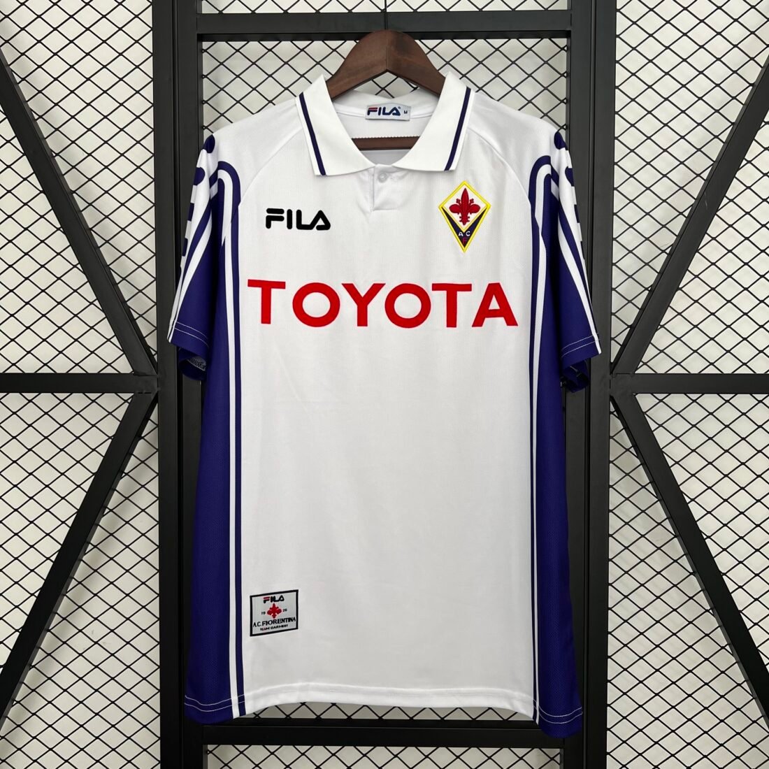 99/00 Fiorentina Away Retro Version S-2XL 10