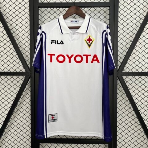 99/00 Fiorentina Away Retro Version S-2XL