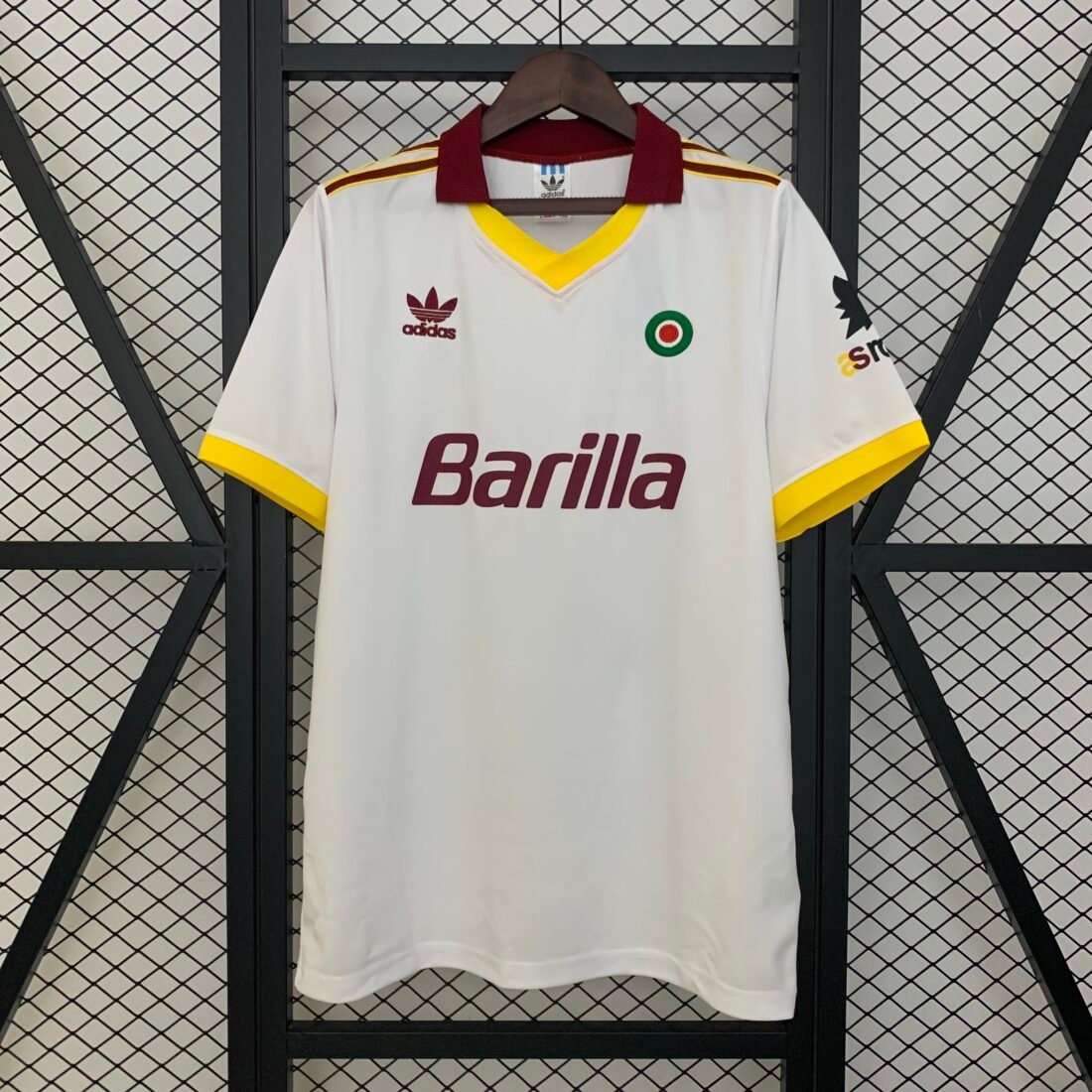 91/92 Roma Extérieur Rétro Version S-2XL 4