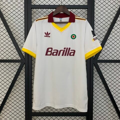 91/92 Roma Away Retro Version S-2XL