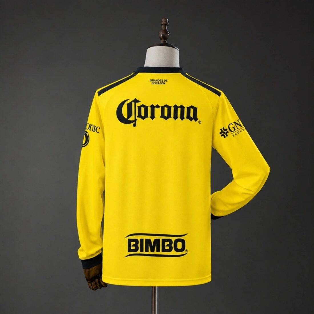 26/27 Club America Home Jersey Long Sleeve Fan Version 3
