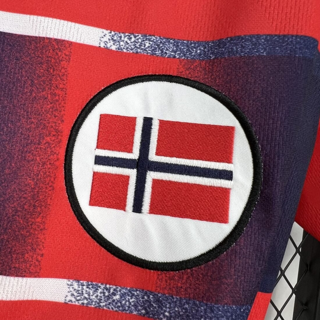 1997 Norway Home Jersey Retro Version 5