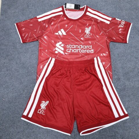 (26/27) Liverpool Casa Kit Versão Jogador S-2XL