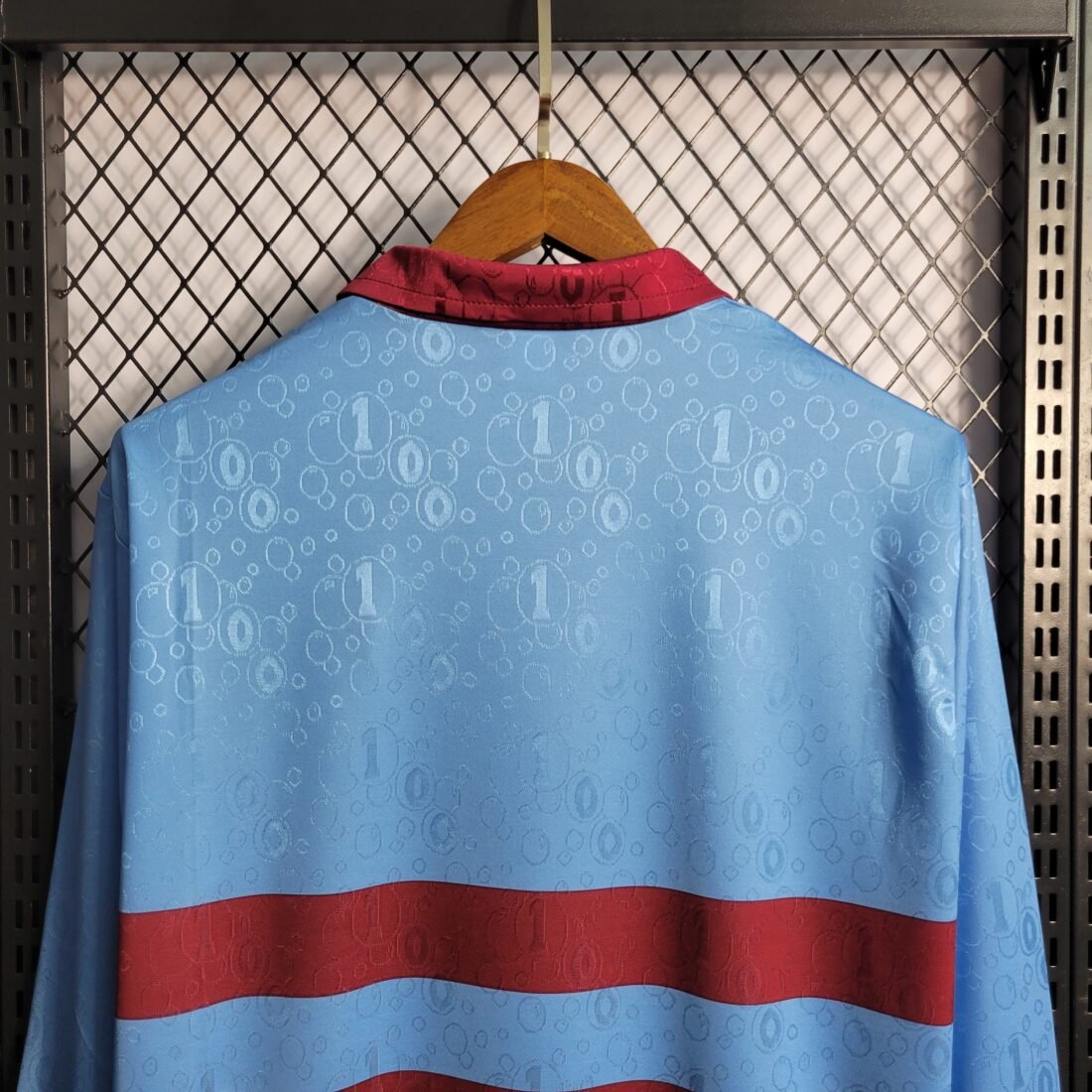 1995 West Ham United Away Retro Version S-2XL 10