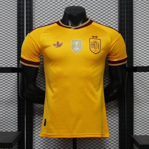 (26/27) Spain Special Edition Yellow Two Star S-2XL álbum shop NO.123 Store