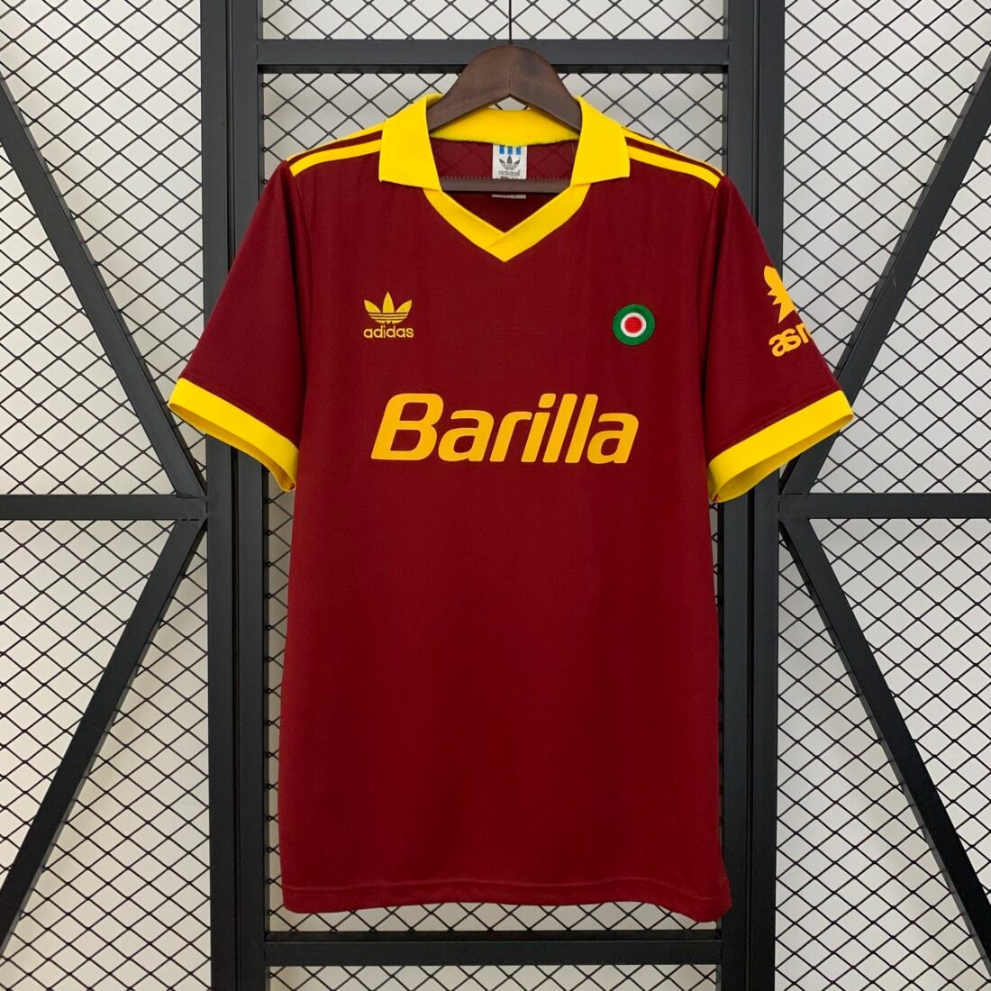 91/92 Roma Home Retro Version S-2XL 10