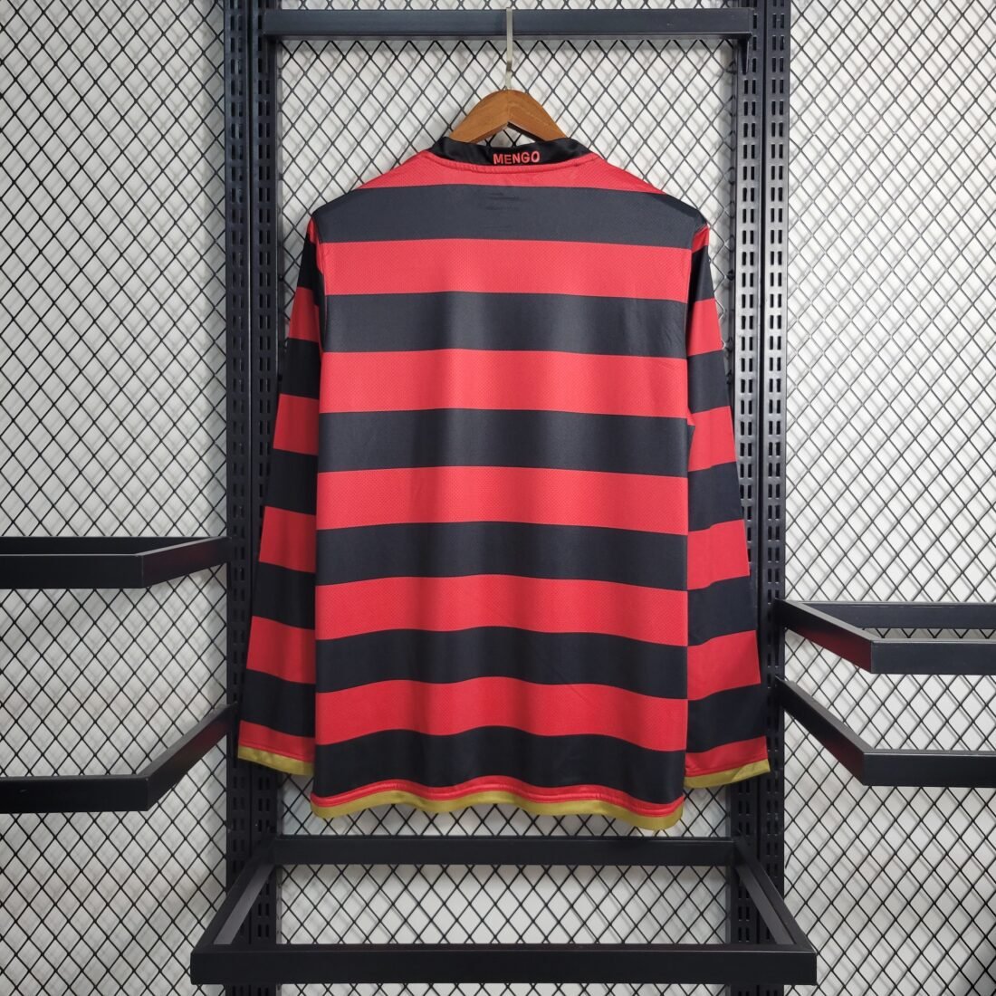 2009 Flamengo Home Long Sleeve Retro Version S-4XL 4