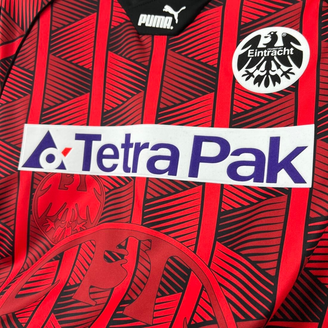 95/96 Eintracht Frankfurt Home Jersey Retro Version 5