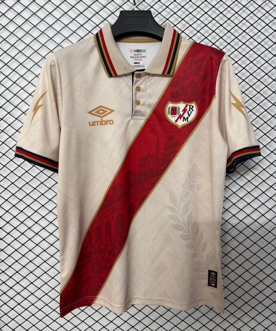 26/27 Rayo Vallecano Retro Version S-4XL 1